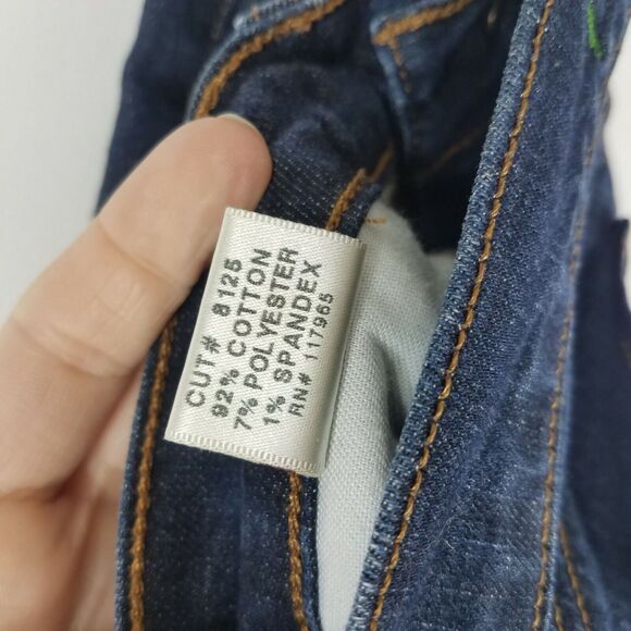 J Brand Skinny Leg Jeans Pure Blue Stretch Low Rise Neutral Capsule Size 24 - Picture 4 of 6